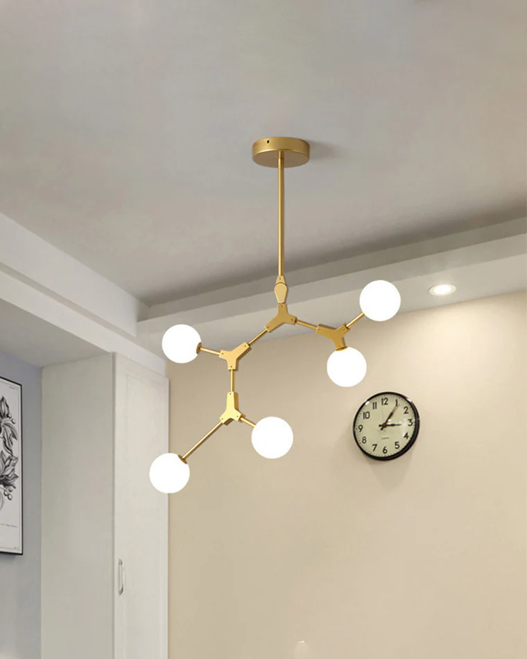 WOMO Branching Bubble Frosted Glass Chandelier-WM2514 - Image 10