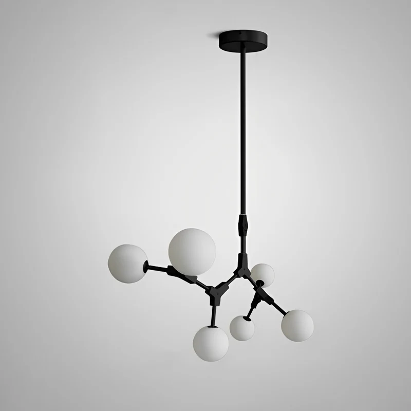 WOMO Branching Bubble Frosted Glass Chandelier-WM2514 - Image 14