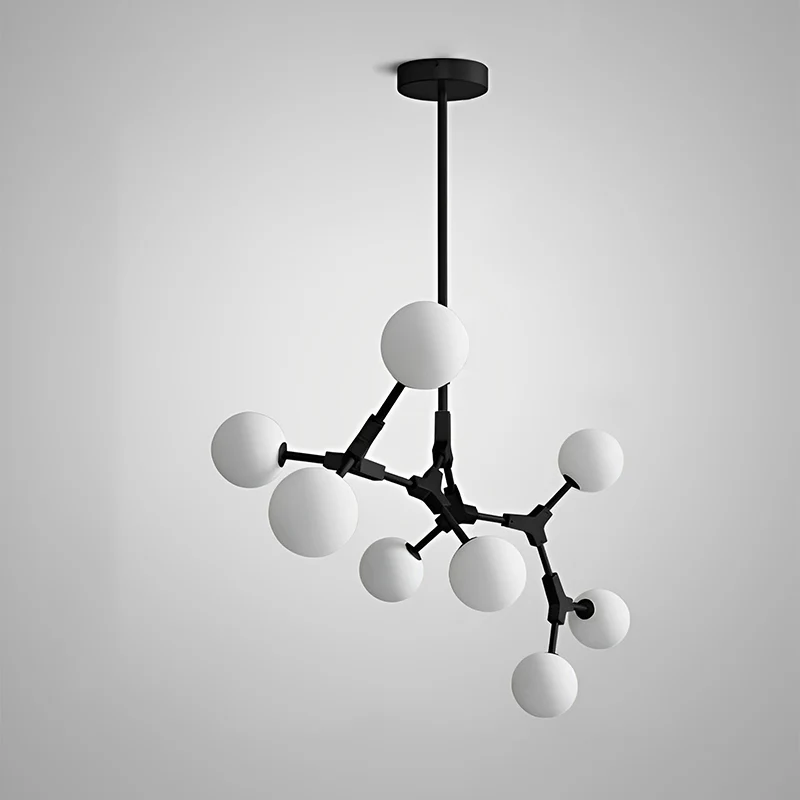 WOMO Branching Bubble Frosted Glass Chandelier-WM2514 - Image 18