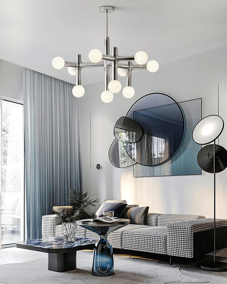 WOMO Branching Glass Bubble Chandelier-WM2770 - Image 10