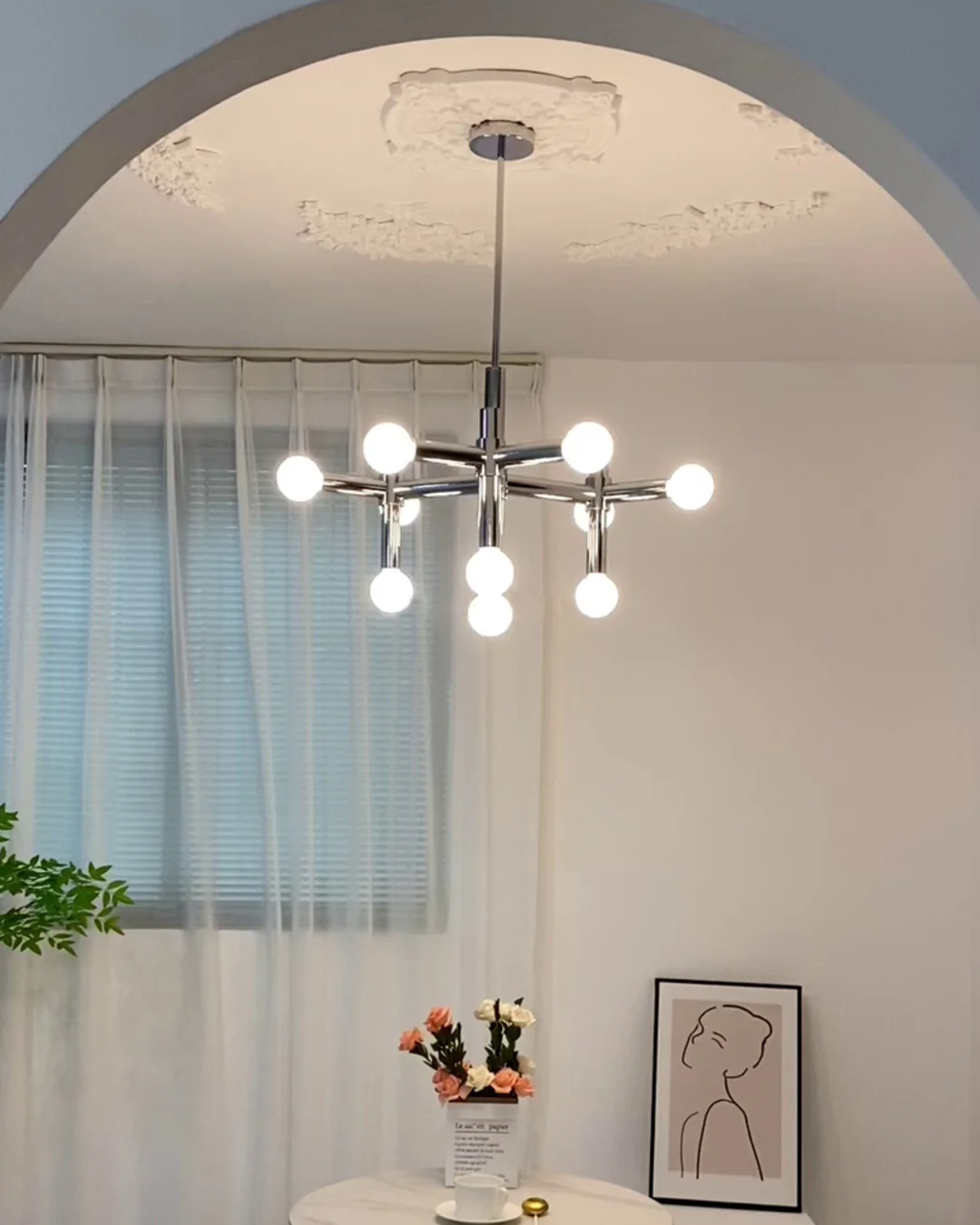 WOMO Branching Glass Bubble Chandelier-WM2770 - Image 16
