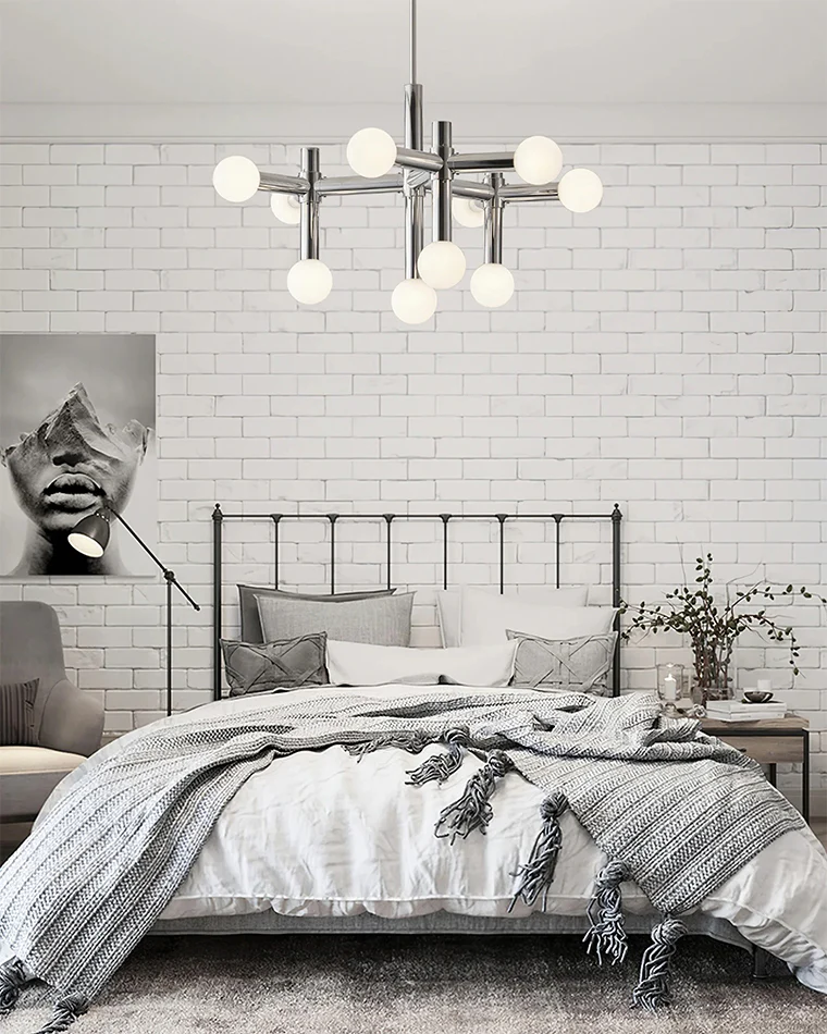 WOMO Branching Glass Bubble Chandelier-WM2770 - Image 5