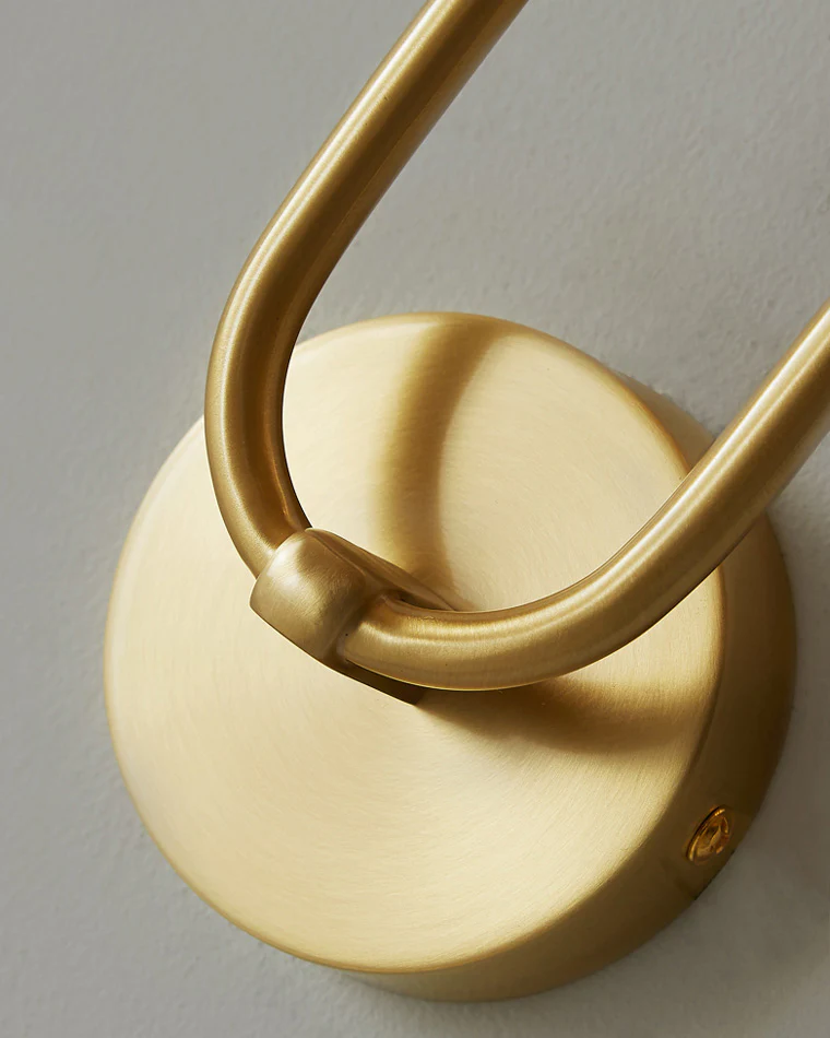 WOMO Black and Brass Modern Candelabra Wall Sconce-WM6096 - Image 33