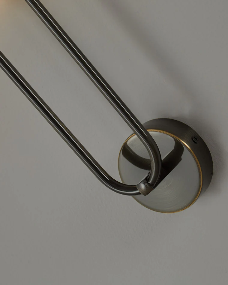 WOMO Black and Brass Modern Candelabra Wall Sconce-WM6096 - Image 45