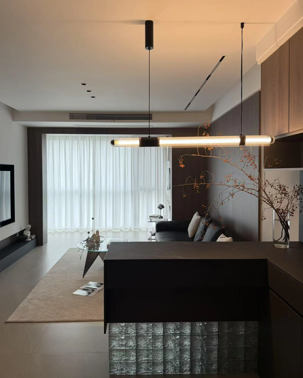 WOMO Brilliant Linear Pendant Light - WM3291 - Image 9
