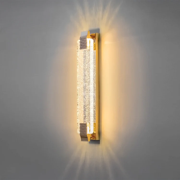 WOMO Bubble Crystal Long Wall Sconce-WM6142 - Image 11