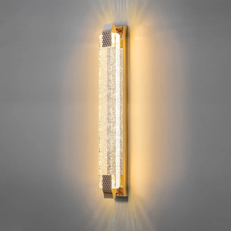 WOMO Bubble Crystal Long Wall Sconce-WM6142 - Image 12