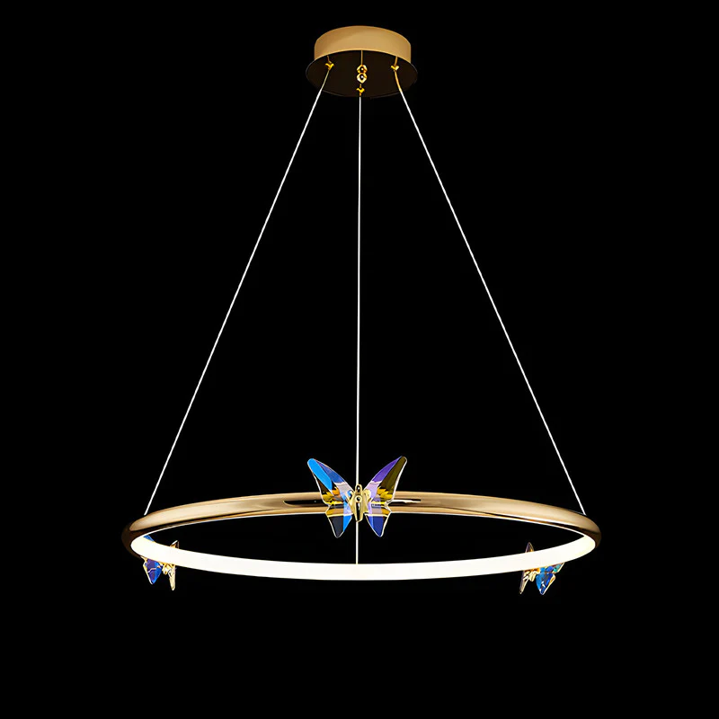 WOMO Butterfly Circular Led Chandelier-WM2802 - Image 10