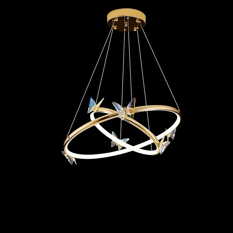 WOMO Butterfly Circular Led Chandelier-WM2802 - Image 12