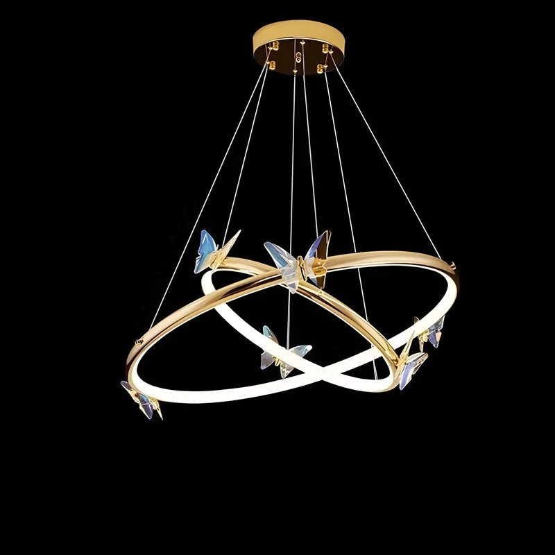WOMO Butterfly Circular Led Chandelier-WM2802 - Image 14