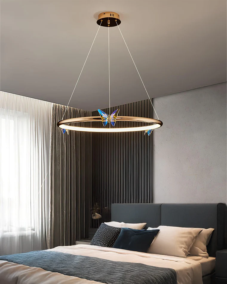 WOMO Butterfly Circular Led Chandelier-WM2802 - Image 5