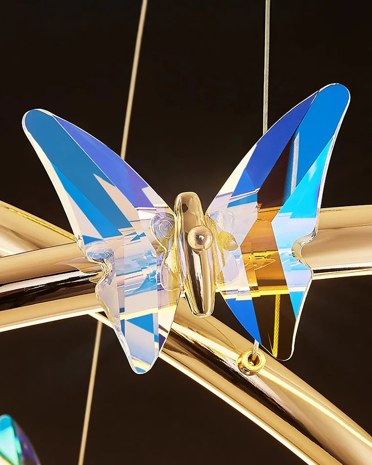 WOMO Butterfly Circular Led Chandelier-WM2802 - Image 6