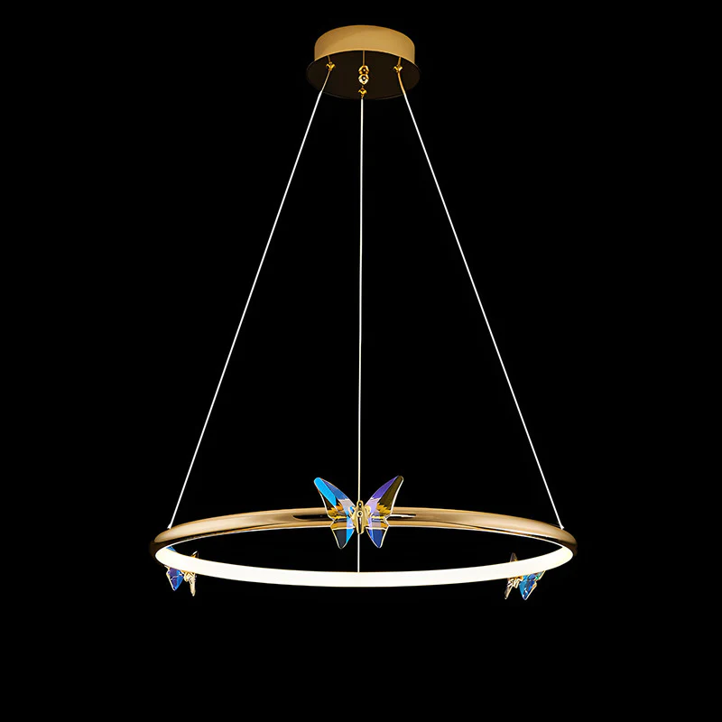 WOMO Butterfly Circular Led Chandelier-WM2802 - Image 8