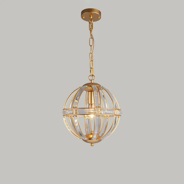 WOMO Cage Crystal Orb Chandelier-WM2595 - Image 17
