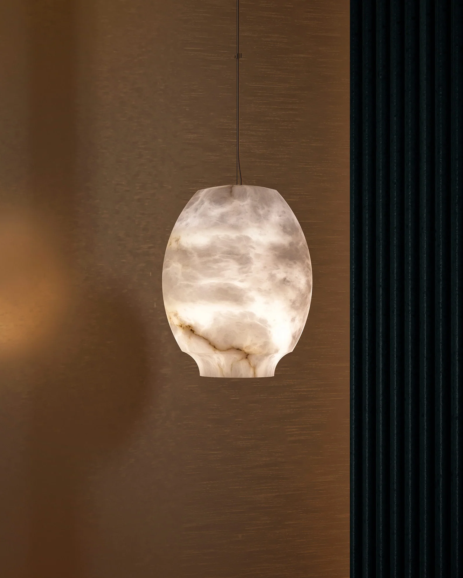 WOMO Camille Alabaster Pendant Light-WM2893 - Image 8