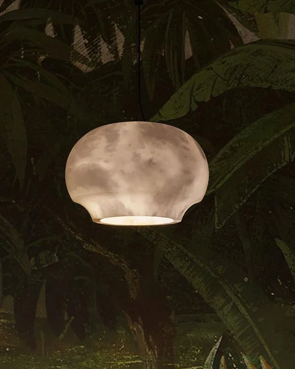 WOMO Camille Alabaster Pendant Light-WM2894 - Image 7