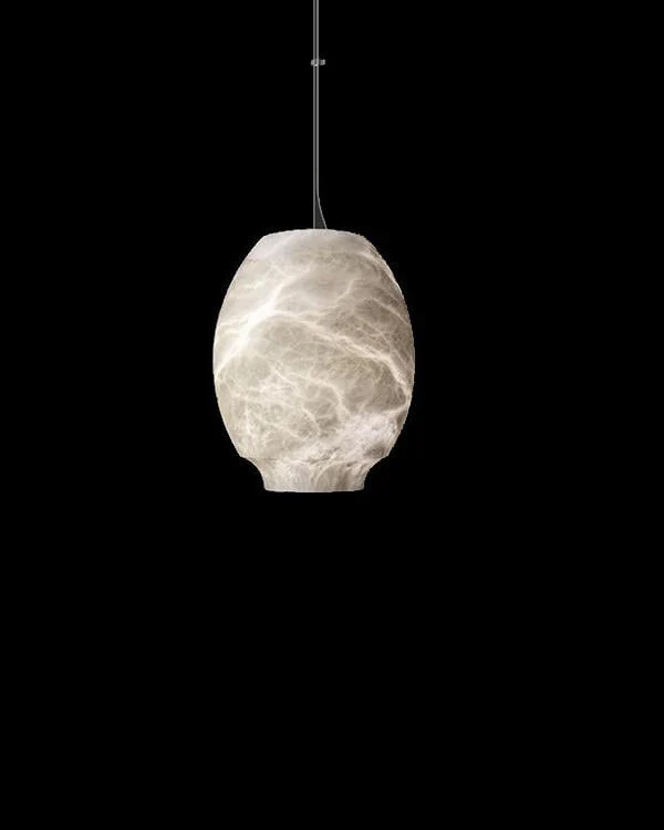 WOMO Camille Alabaster Pendant Light-WM2895 - Image 5