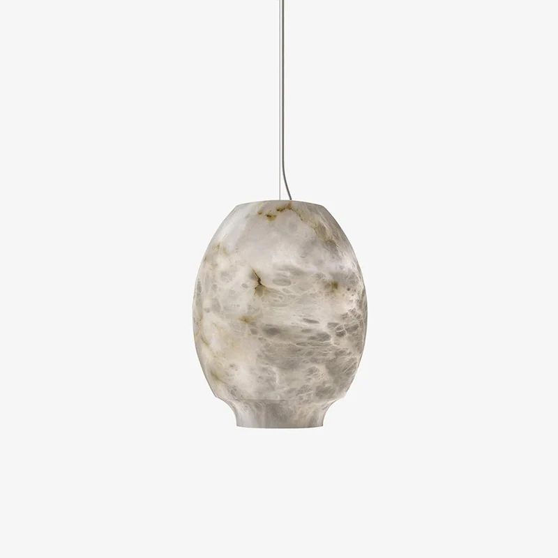WOMO Camille Alabaster Pendant Light-WM2895 - Image 9