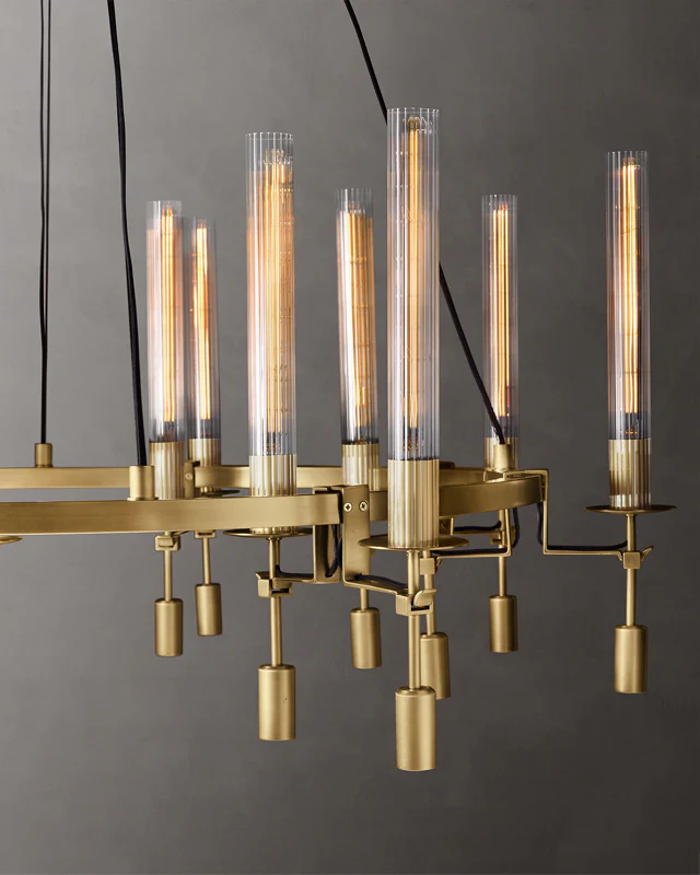 WOMO Candelabra Round Chandelier-WM2924 - Image 5