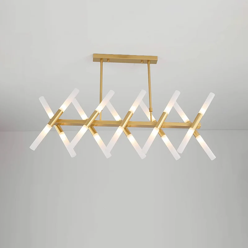 WOMO Candle Linear Chandelier-WM2805 - Image 20