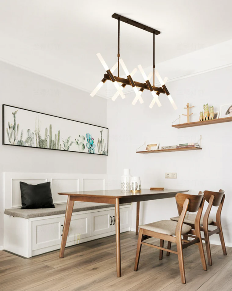 WOMO Candle Linear Chandelier-WM2805 - Image 9