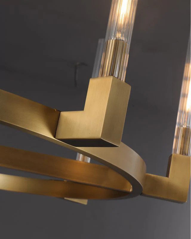 WOMO Candle Round Chandelier-WM2815 - Image 5