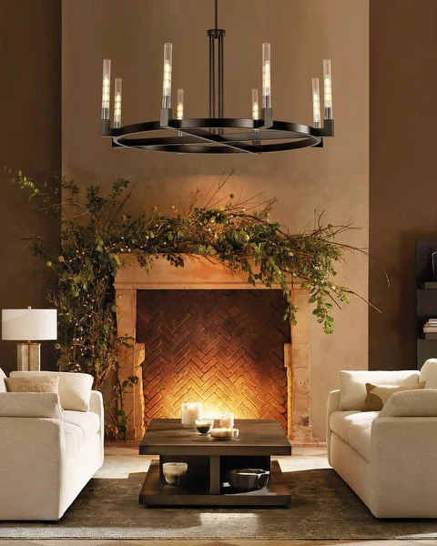 WOMO Candle Round Chandelier-WM2815 - Image 6
