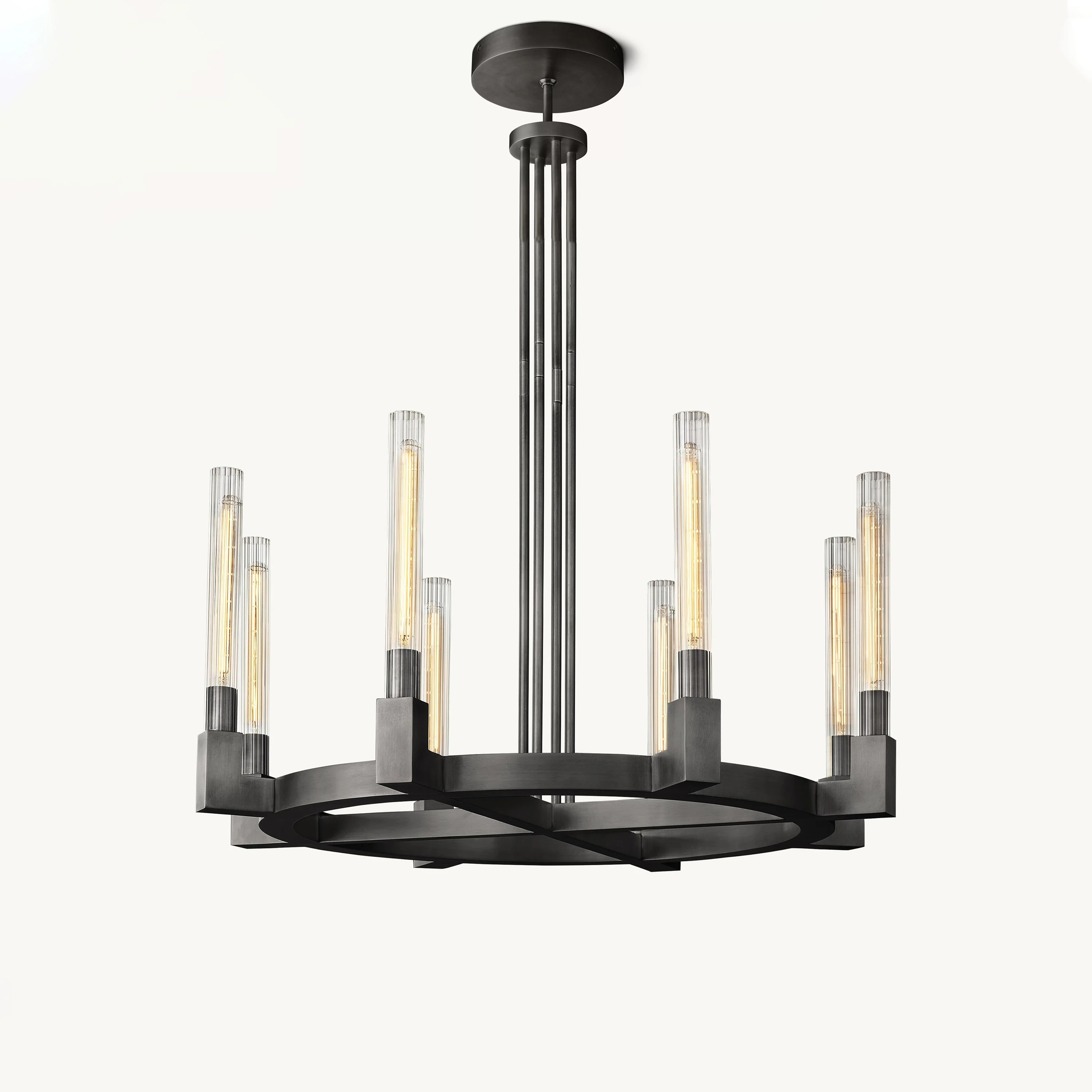 WOMO Candle Round Chandelier-WM2815 - Image 9