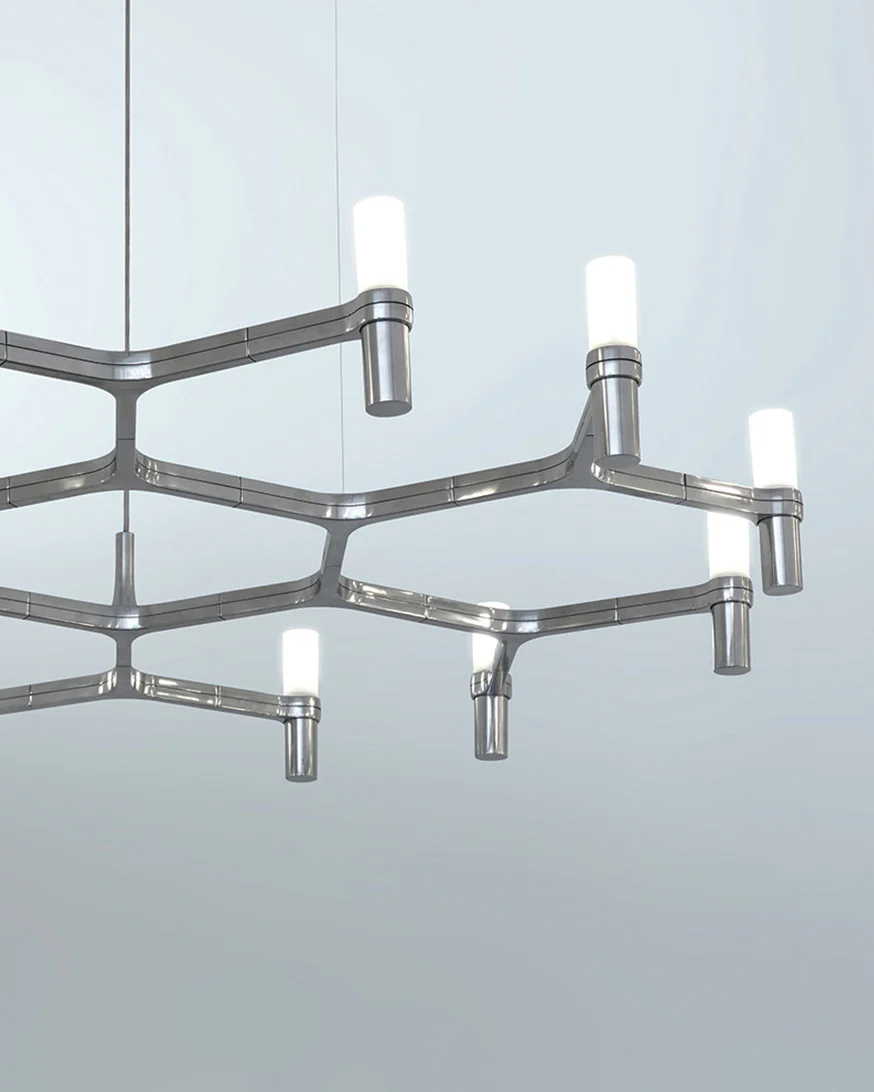 WOMO Modern Candlestick Chanderlier-WM2557 - Image 10
