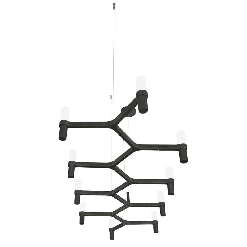 WOMO Candlestick Linear Chanderlier-WM2555 - Image 14