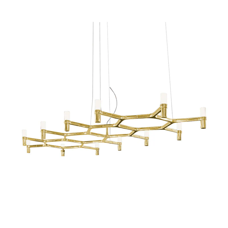WOMO Candlestick Linear Chandelier-WM2556 - Image 12