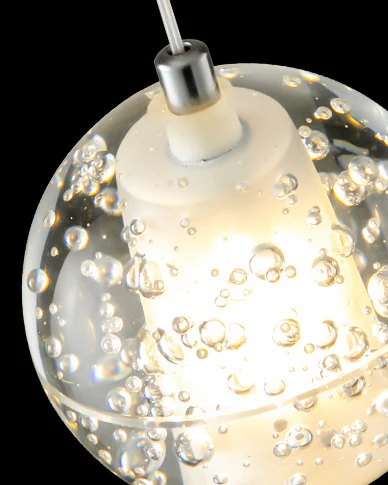WOMO Glass Ball Rain Chandelier-WM2647 - Image 10