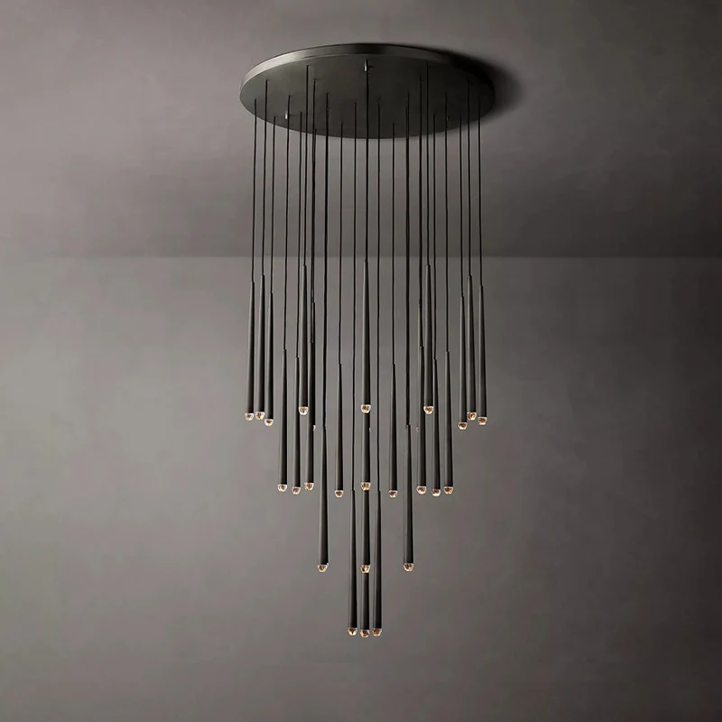 WOMO Cascading Tube Chandelier-WM2914 - Image 33