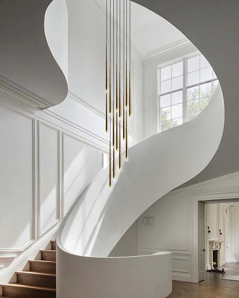 WOMO Cascading Tube Chandelier-WM2914 - Image 5