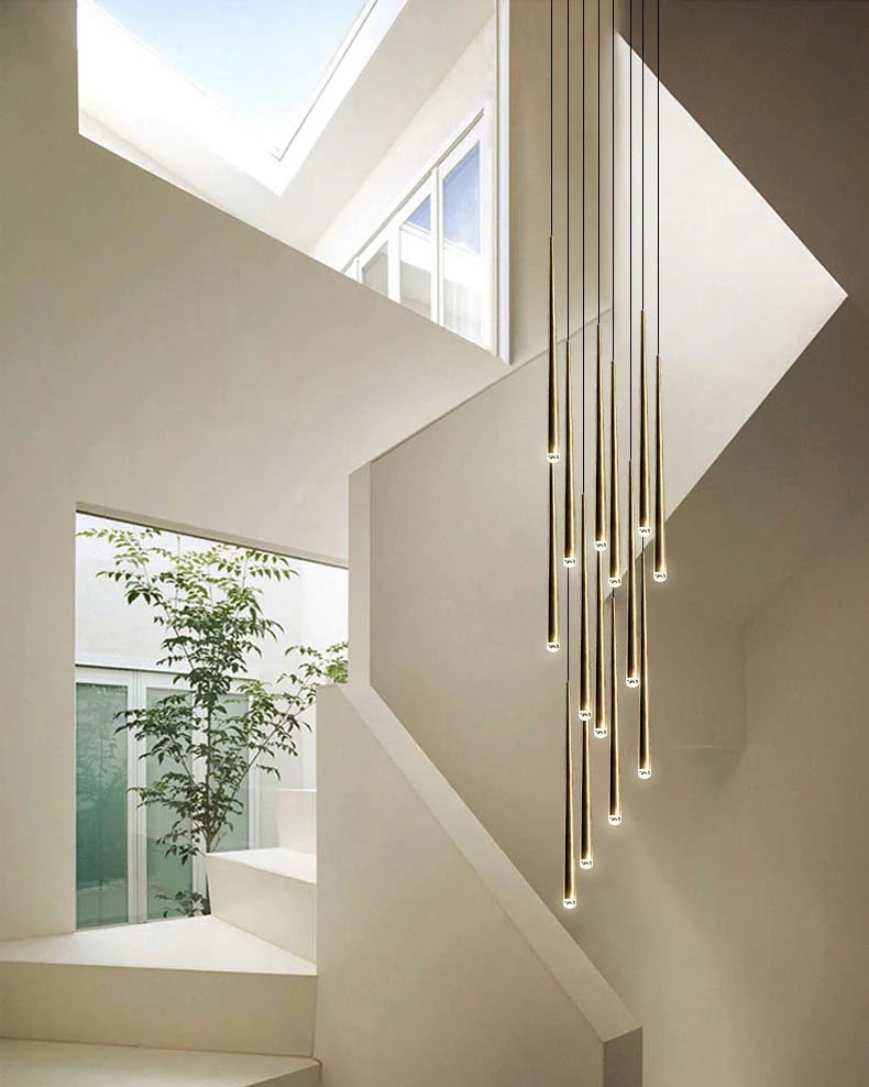 WOMO Cascading Tube Chandelier-WM2914 - Image 7