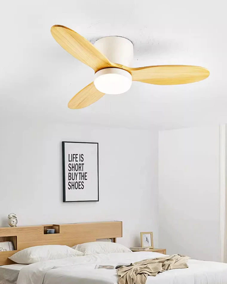 WOMO Mid Century Modern Ceiling Fan Lamp-WM5043 - Image 10