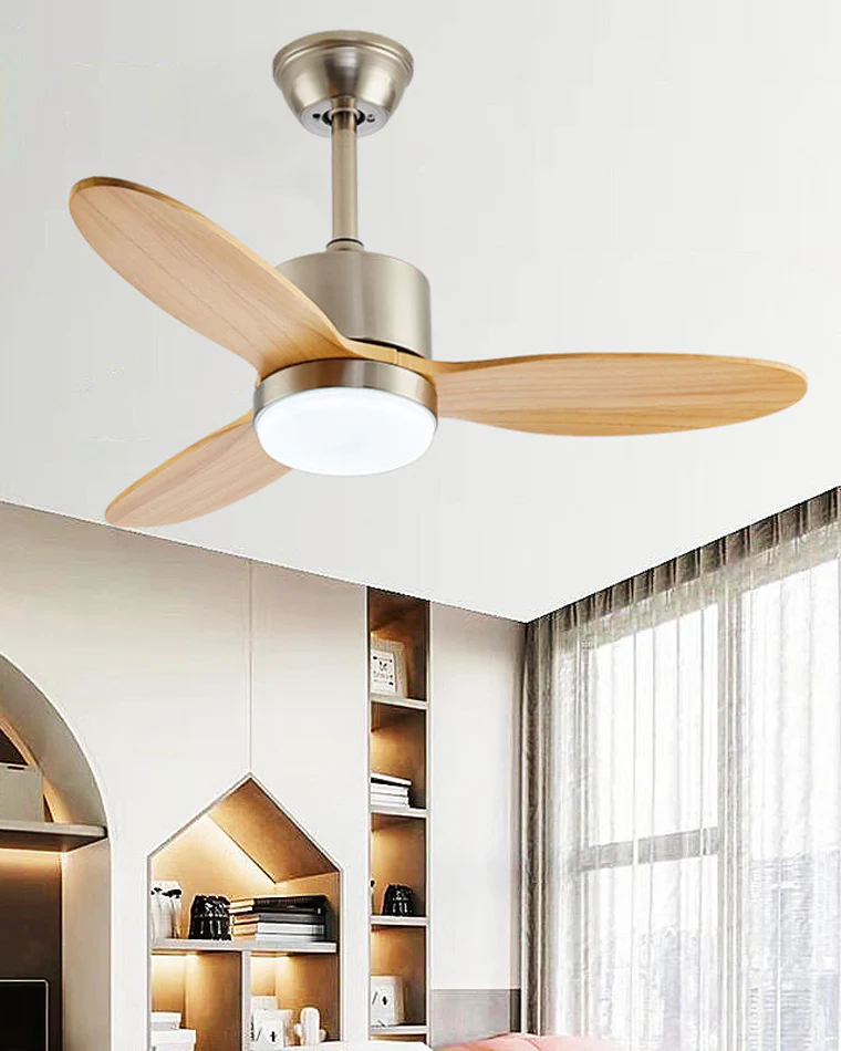 WOMO Mid Century Modern Ceiling Fan Lamp-WM5043 - Image 11