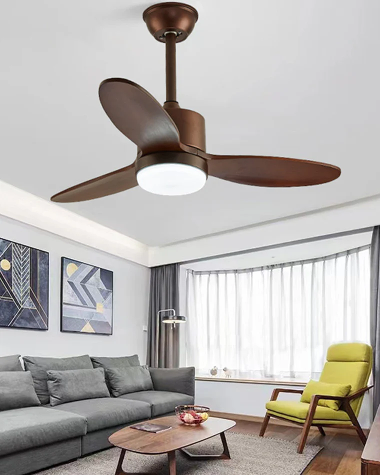WOMO Mid Century Modern Ceiling Fan Lamp-WM5043 - Image 15