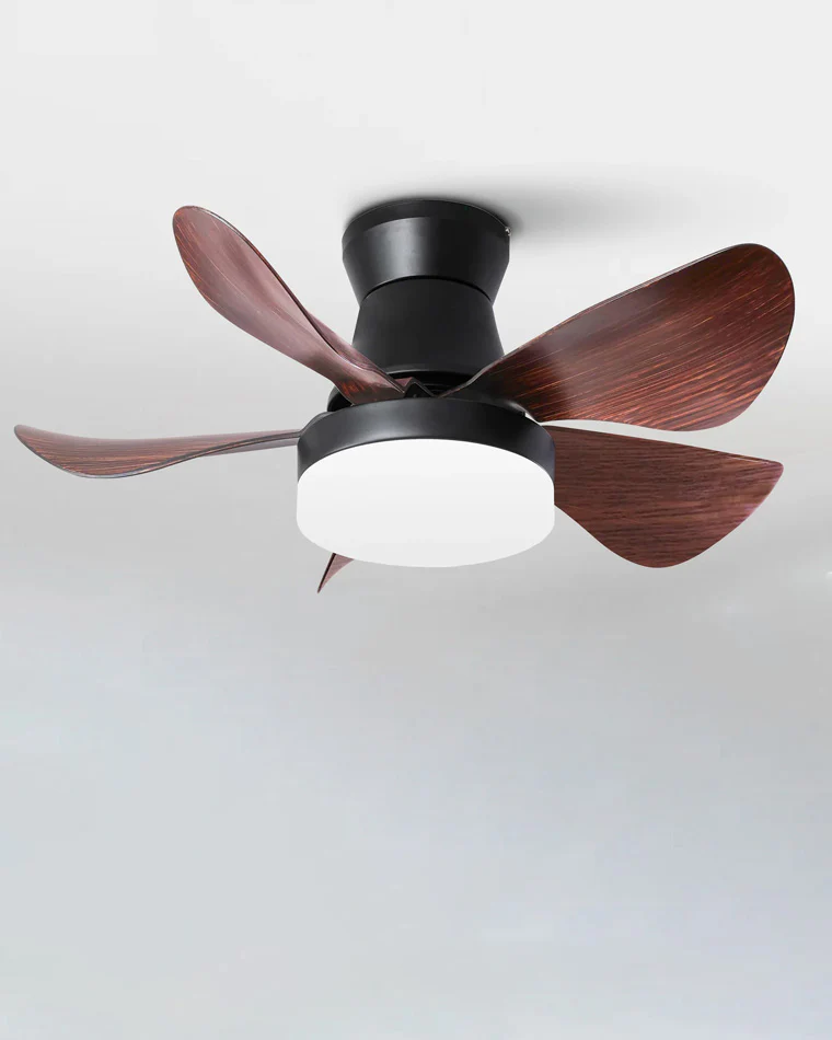 WOMO Modern Farmhouse Small Ceiling Fan Lamp-WM5046 - Image 6