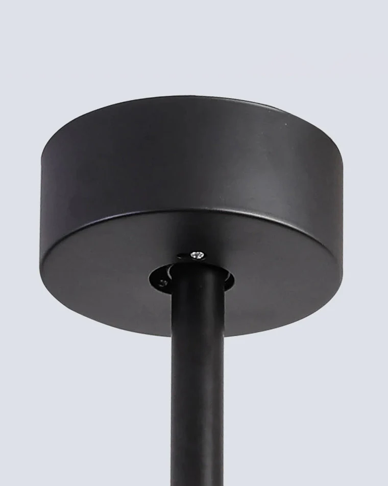 WOMO 3 Small Black Blade Ceiling Fan Lamp-WM5050 - Image 5