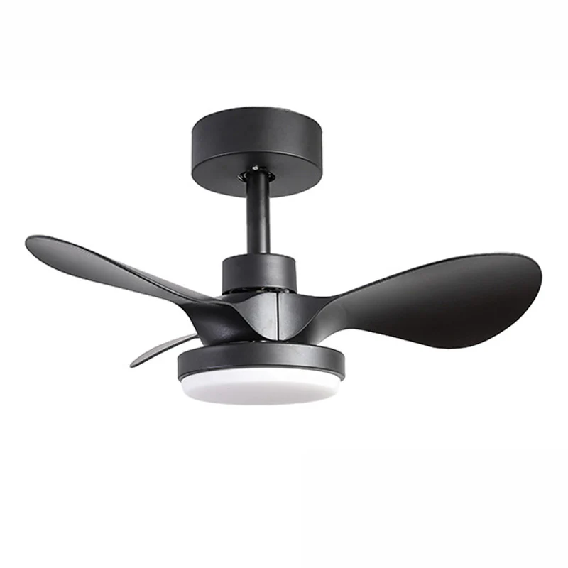 WOMO 3 Small Black Blade Ceiling Fan Lamp-WM5050 - Image 6