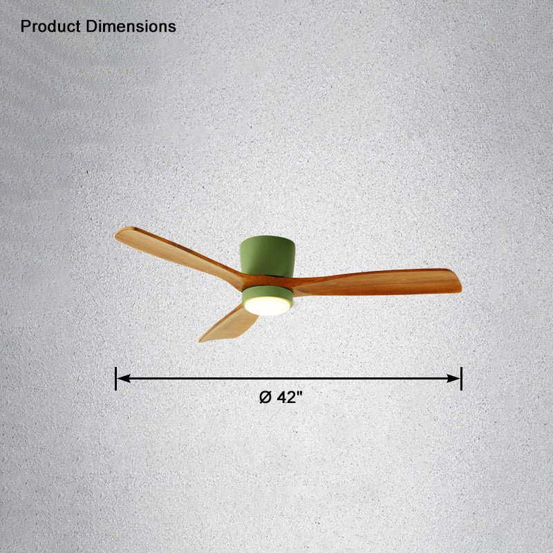WOMO Large Low Profile Ceiling Fan Lamp-WM5052 - Image 25