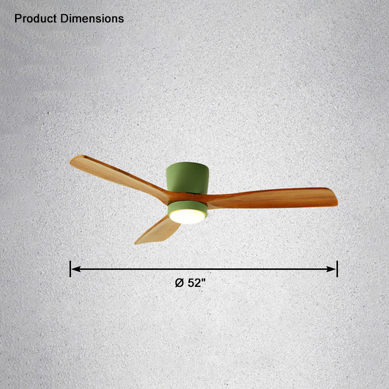 WOMO Large Low Profile Ceiling Fan Lamp-WM5052 - Image 29