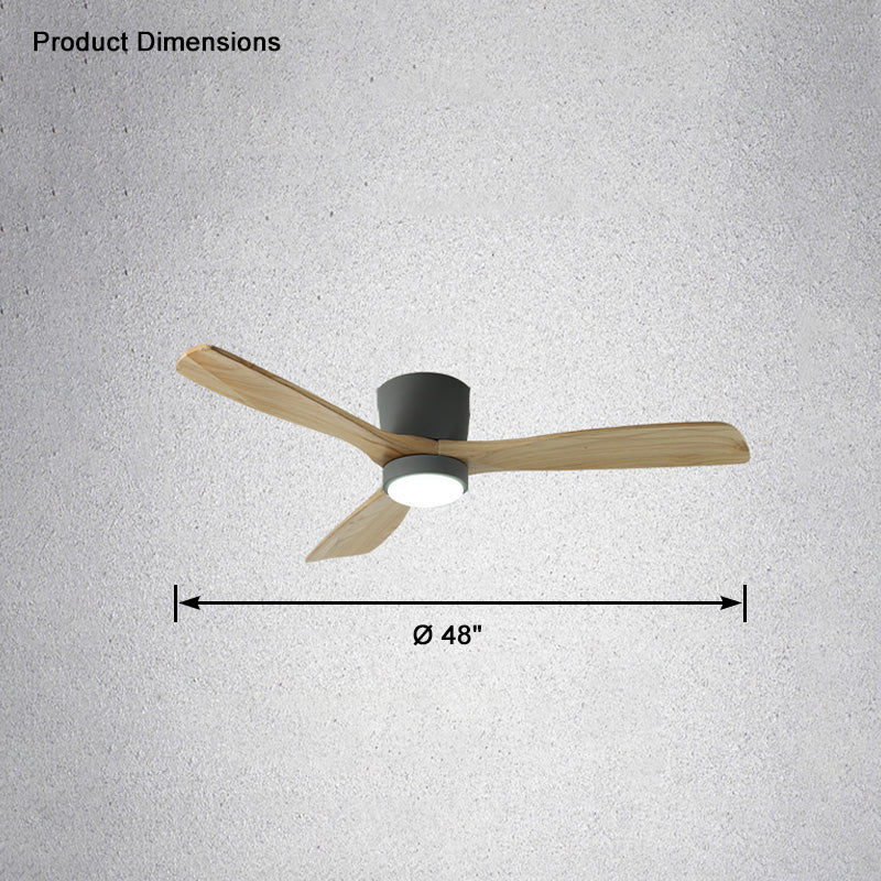 WOMO Large Low Profile Ceiling Fan Lamp-WM5052 - Image 35