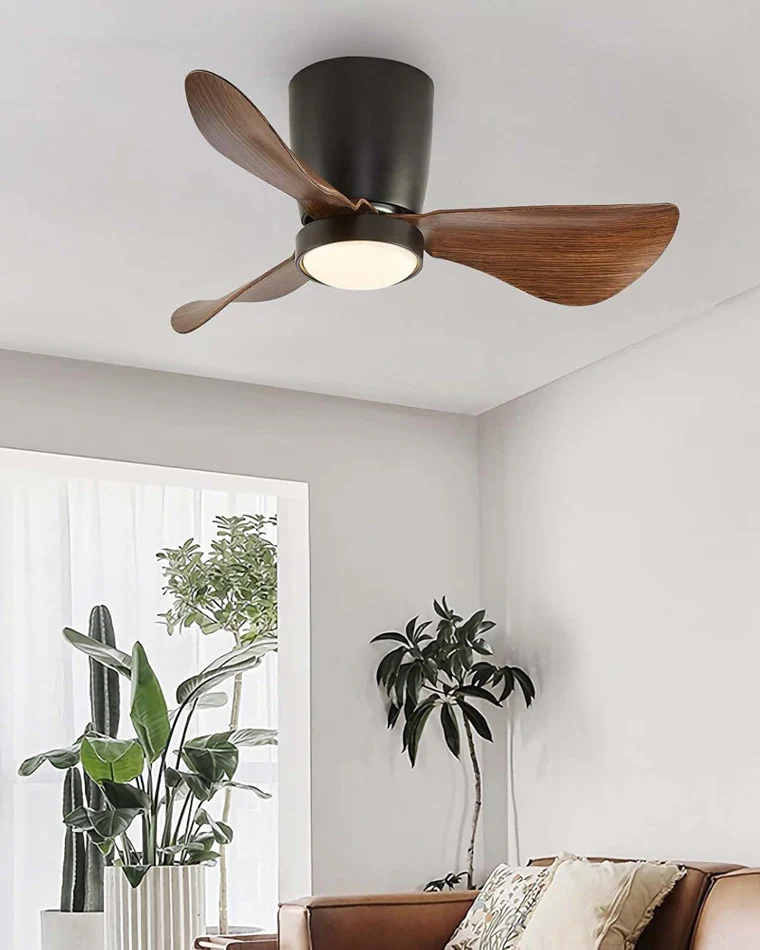 WOMO Low Profile Ceiling Fan Lamp-WM5056 - Image 5