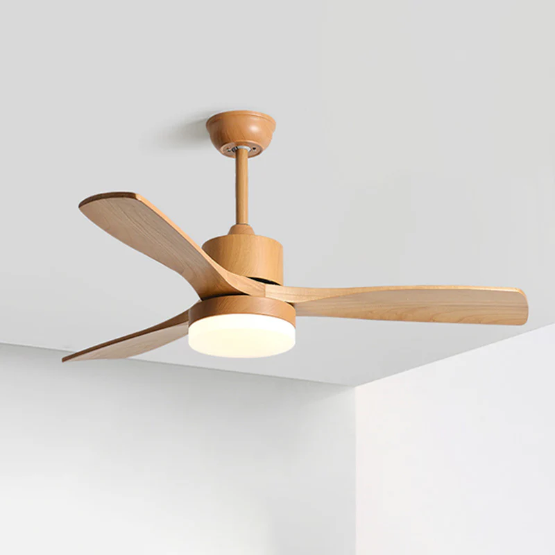 WOMO 3 Wood Blade Ceiling Fan Lamp-WM5068 - Image 21