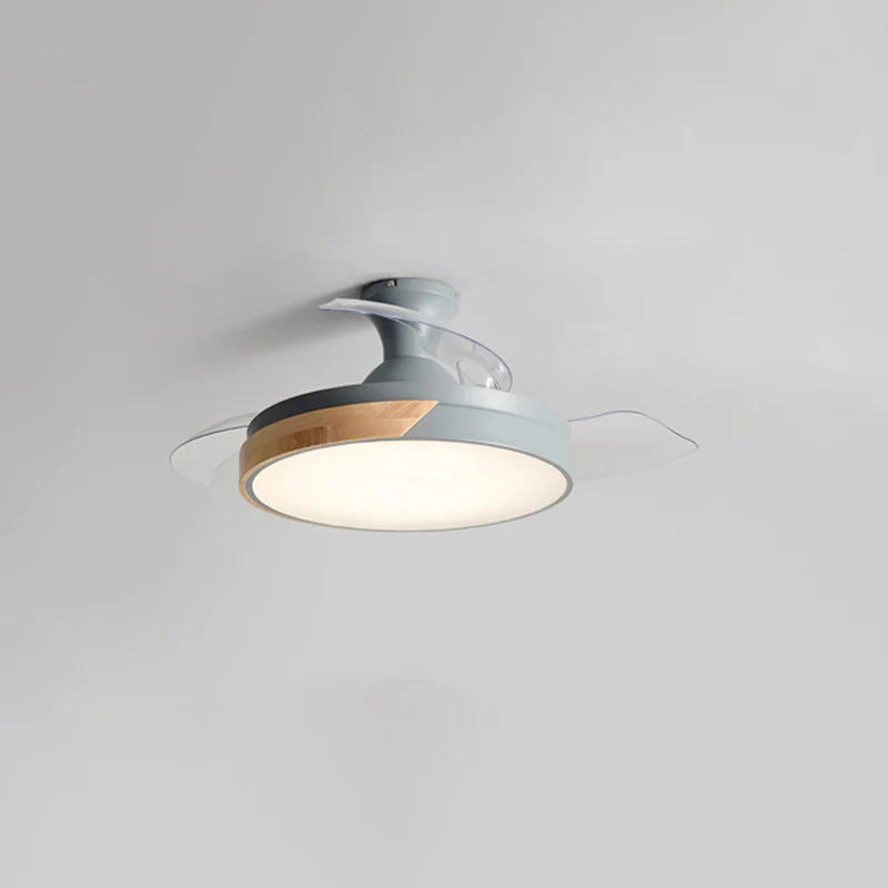 WOMO Scandi Low Profile Ceiling Fan Lamp-WM5077 - Image 11