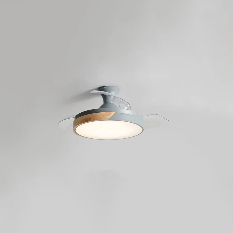 WOMO Scandi Low Profile Ceiling Fan Lamp-WM5077 - Image 9