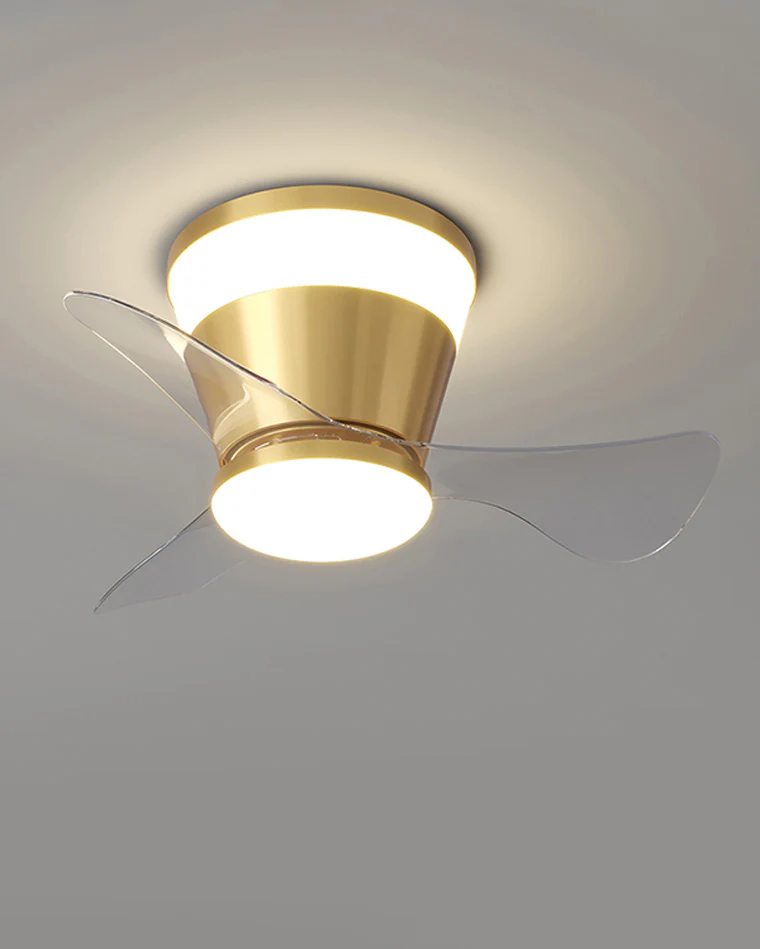 WOMO Small Low Profile Ceiling Fan Lamp-WM5084 - Image 15
