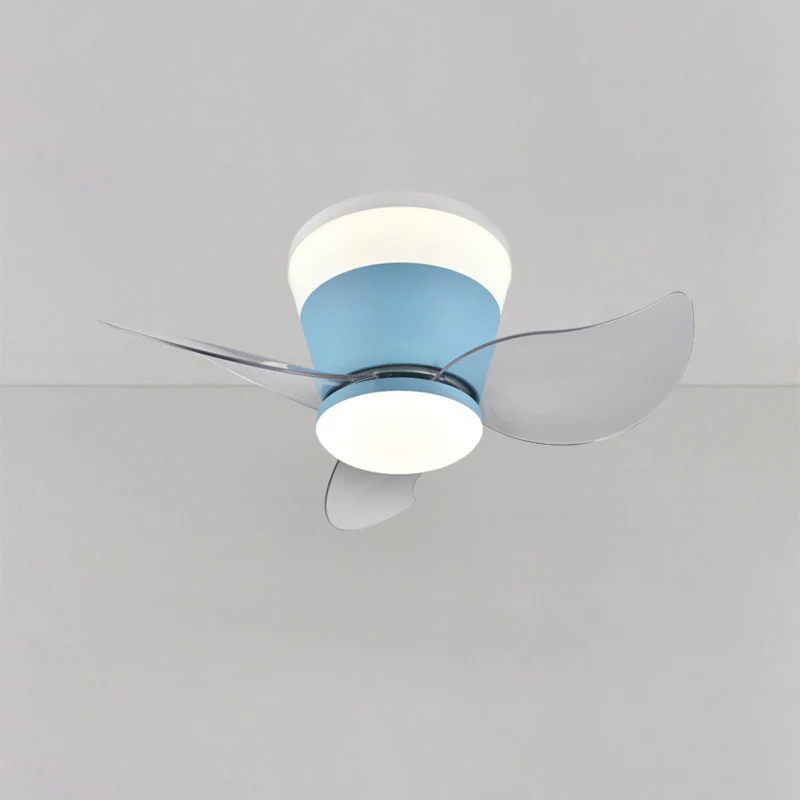 WOMO Small Low Profile Ceiling Fan Lamp-WM5084 - Image 30